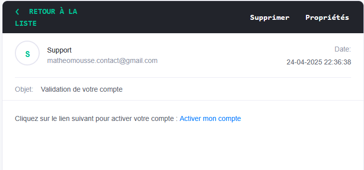 Capture 2 Système de Réservation